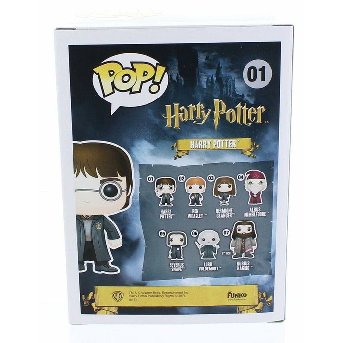 Funko Pop! Harry Potter en uniforme Gryffindor avec baguette