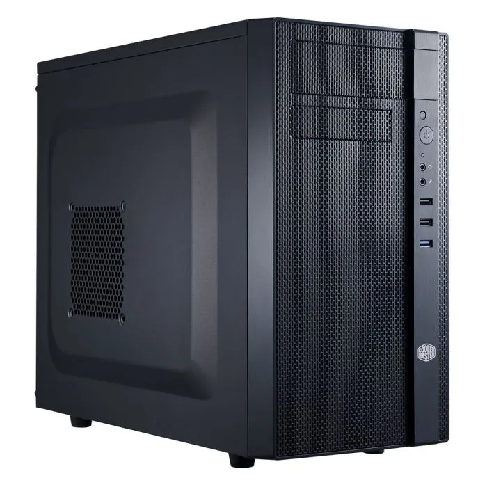 Cooler Master NSE-200-KKN1 Boîtier PC N200 - Noir - Format Micro ATX - Ventilation optimisée