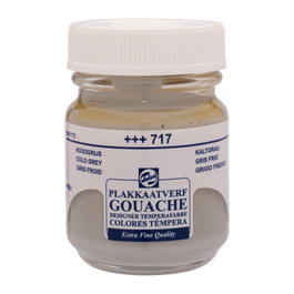 Talens Peinture Tempera Extra Fine Gris Froid 717 50 ml