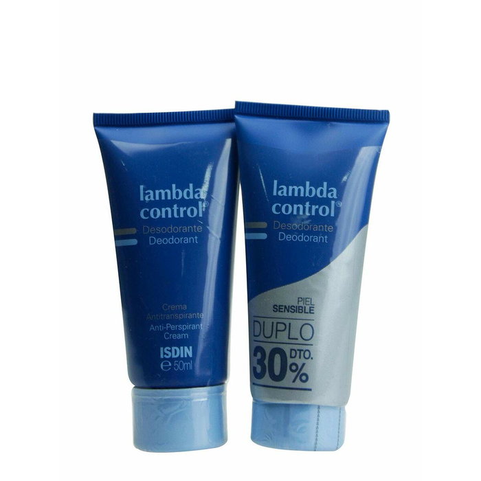 Isdin LAMBDA CONTROL duo déodorant crème intense 48h 2 x 50 ml