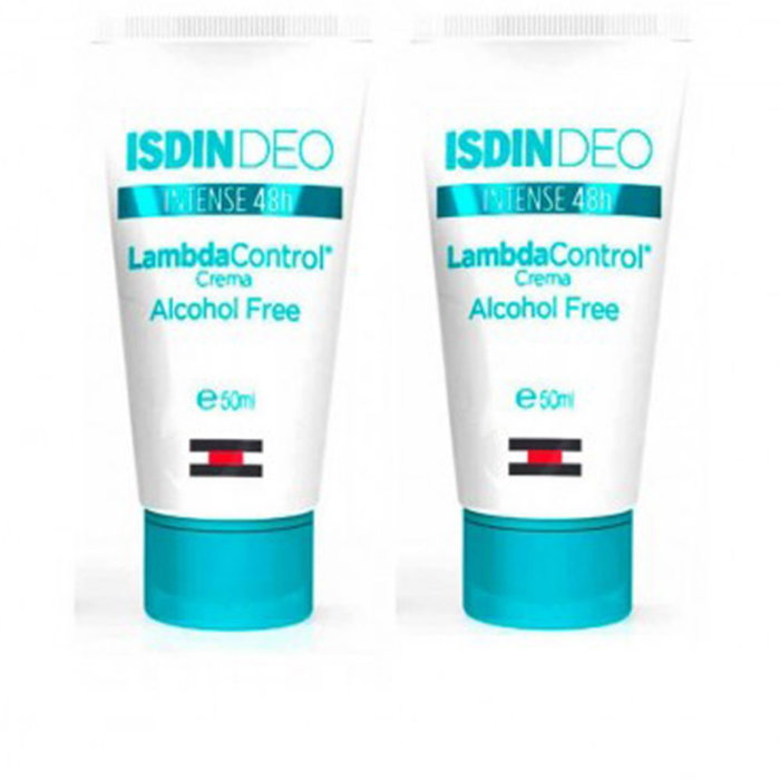 Isdin LAMBDA CONTROL Déodorant Crème Intense 48h 2 x 50 ml Isdin LAMBDA CONTROL Déodorant Crème Intense 48h 2 x 50 ml