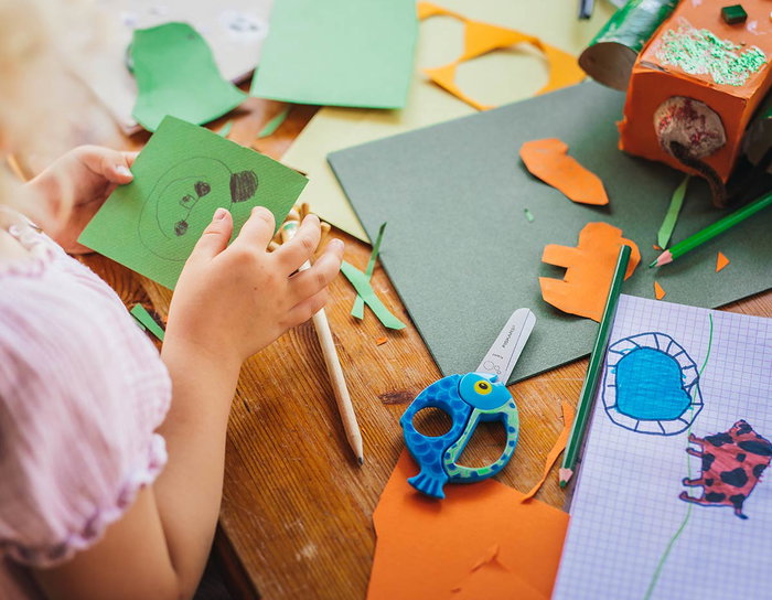 Fiskars Ciseaux pour enfants motif animal 13cm