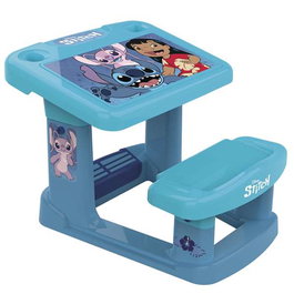 Chicos Pupitre avec banco Stitch grande surface de travail 57x72x49 cm - Coloris Disney Lilo & Stitch