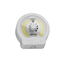 MAURER Lampe torche LED réglable avec aimant et crochet, 220 lumens
