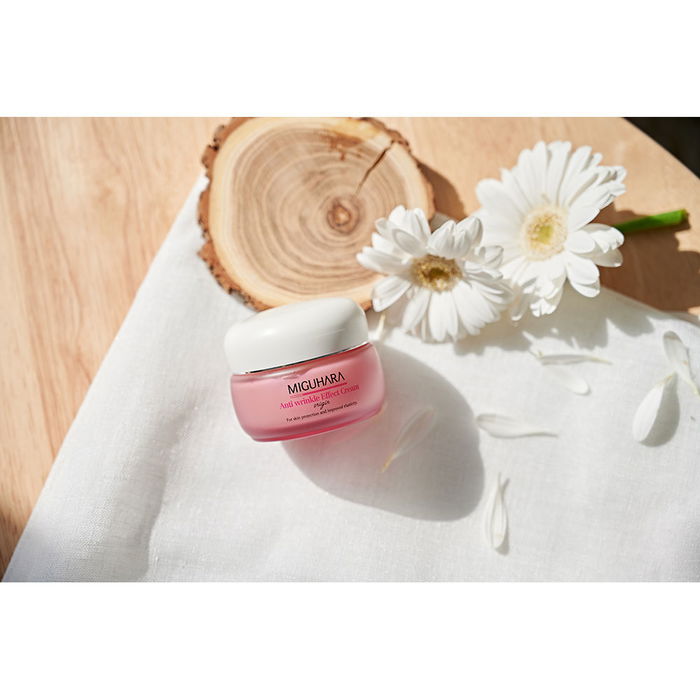 Miguhara Crème Effet Anti-Rides à l'Extrait de Propolis, Hydratante et Anti-Âge, 50 ml