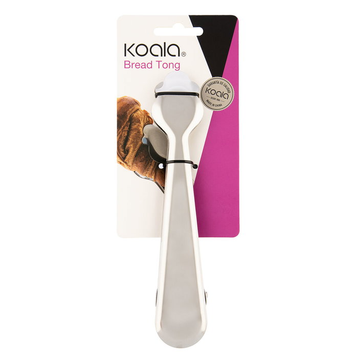 Koala Pince à Pain Inox Basic 18,7x6,5x3,5 cm