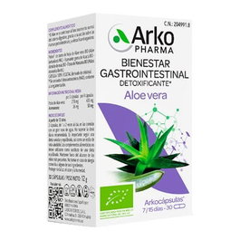 ARKOPHARMA Arkocapsulas Aloe Vera Bio 30 capsules