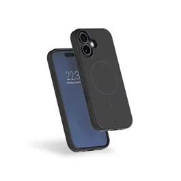 Force Case Coque MagSafe iPhone 17 - Silicone Renforcée - Noir