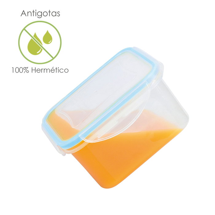 ORYX Récipient Hermétique Carré 700 ml