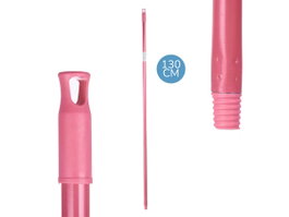 ARTE REGAL Bâton métallique lisse rose 130 cm