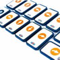 TTS Complément Tactiles - Pack Extension : Fiches de Programmation pour Blue-Bot et Rugged Robot - 25 pièces