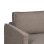BigBuy Home Canapé chaise longue Taupe 235 x 155 x 87 cm