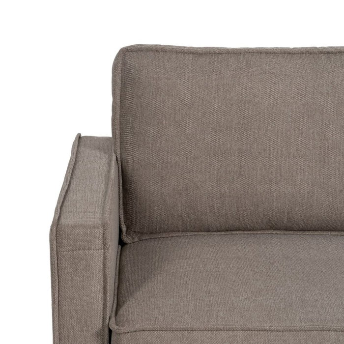 BigBuy Home Canapé chaise longue Taupe 235 x 155 x 87 cm BigBuy Home Canapé chaise longue Taupe 235 x 155 x 87 cm