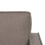 BigBuy Home Canapé chaise longue Taupe 235 x 155 x 87 cm