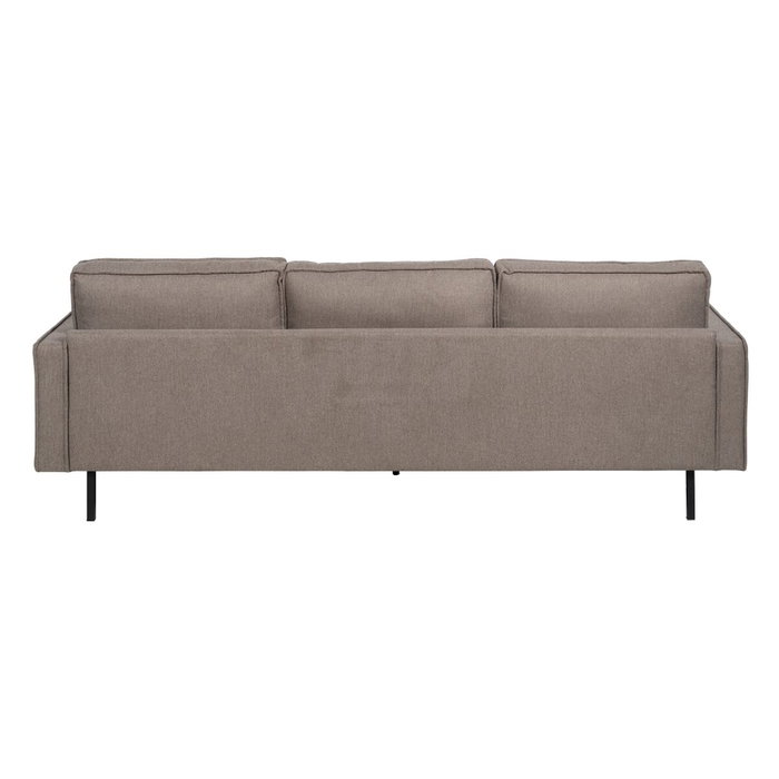 BigBuy Home Canapé chaise longue Taupe 235 x 155 x 87 cm BigBuy Home Canapé chaise longue Taupe 235 x 155 x 87 cm