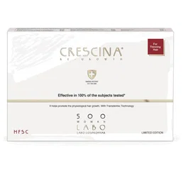 Labo Crescina Transdermic HFSC 500 Ensemble de sérum de traitement en ampoules, 5 x 3,5 ml