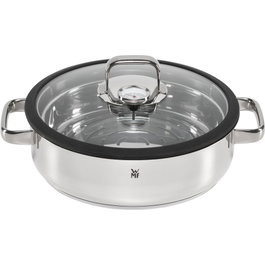 WMF Vitalis Aroma Cuiseur vapeur avec couvercle en verre, 28 cm