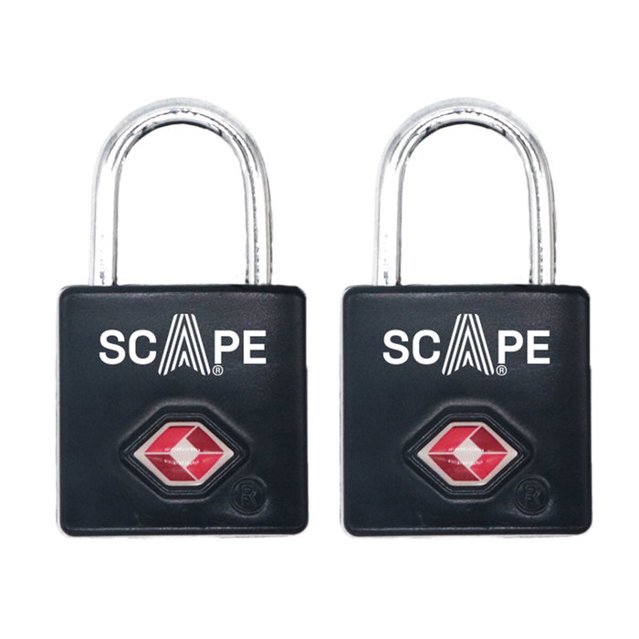 Verrouillage des clés Scape Travel TSA-K02 Métal Rectangulaire Verrouillage des clés Scape Travel TSA-K02 Métal Rectangulaire