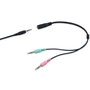 Equip 245302 Casque Audio Stéréo Filaire avec Microphone Jack 3.5 mm pour Appels et Musique