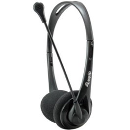 Equip 245302 Casque Audio Stéréo Filaire avec Microphone Jack 3.5 mm pour Appels et Musique