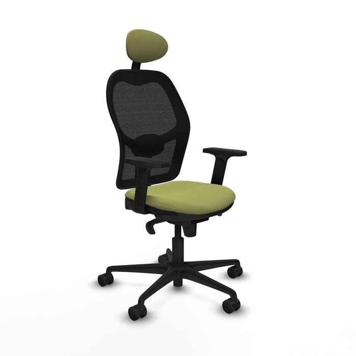 Piqueras y Crespo Chaise de Bureau avec Appui-tête Jorquera 2D036N1 Vert Piqueras y Crespo Chaise de Bureau avec Appui-tête Jorquera 2D036N1 Vert