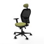 Piqueras y Crespo Chaise de Bureau avec Appui-tête Jorquera 2D036N1 Vert