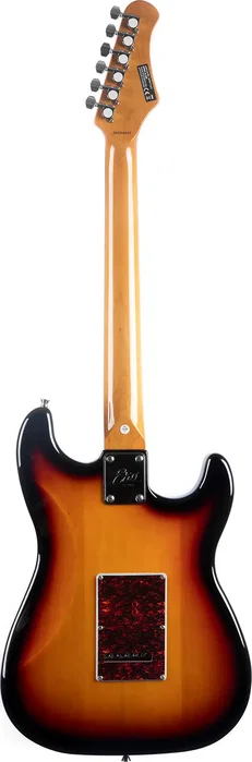 EKO Guitare Électrique Starter ST300 Type Strat Sunburst pour Gauchers - Zurdos