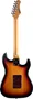 EKO Guitare Électrique Starter ST300 Type Strat Sunburst pour Gauchers - Zurdos