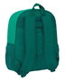 Safta Mochila junior adapt.carro Real Betis Balompie 32x38x12 cm, résistante à l'eau, pour enfant à partir de 3 ans