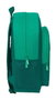 Safta Mochila junior adapt.carro Real Betis Balompie 32x38x12 cm, résistante à l'eau, pour enfant à partir de 3 ans
