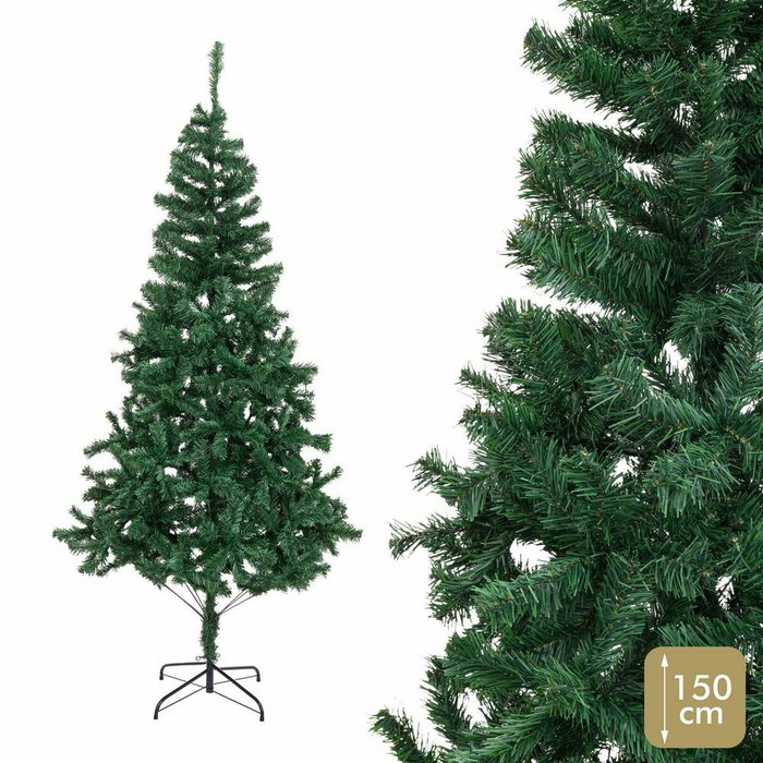 BigBuy Home Sapin de Noël Vert PVC 60 x 60 x 150 cm