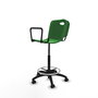 PIQUERAS Y CRESPO Tabouret Robledo Pivotant Vert