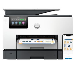 HP OfficeJet Pro 9130b - Imprimante tout-en-un couleur sans fil, WiFi, AirPrint, impression recto verso, écran tactile, ADF, fax