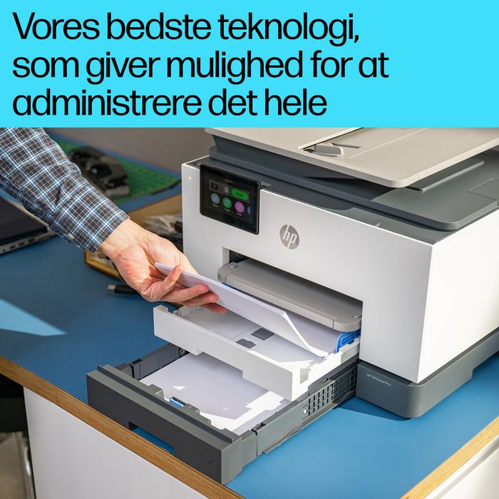 HP OfficeJet Pro 9130b - Imprimante tout-en-un couleur sans fil, WiFi, AirPrint, impression recto verso, écran tactile, ADF, fax