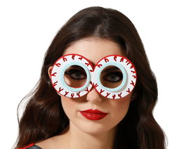 Atosa Gafas Halloween Ojos Unisex Adulto
