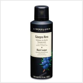 L´ERBOLARIO ENEBRO NEGRO mousse à raser 200ml