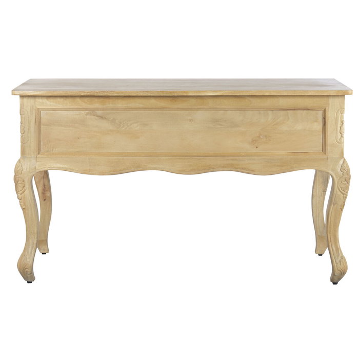 Home ESPRIT Bureau Blanc Naturel Bois