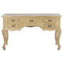 Home ESPRIT Bureau Blanc Naturel Bois