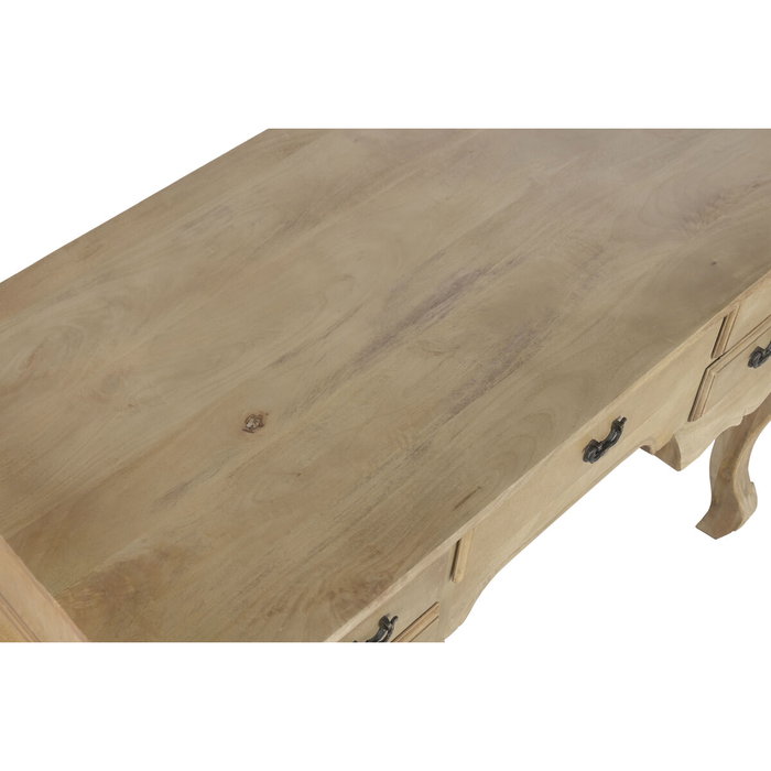Home ESPRIT Bureau Blanc Naturel Bois