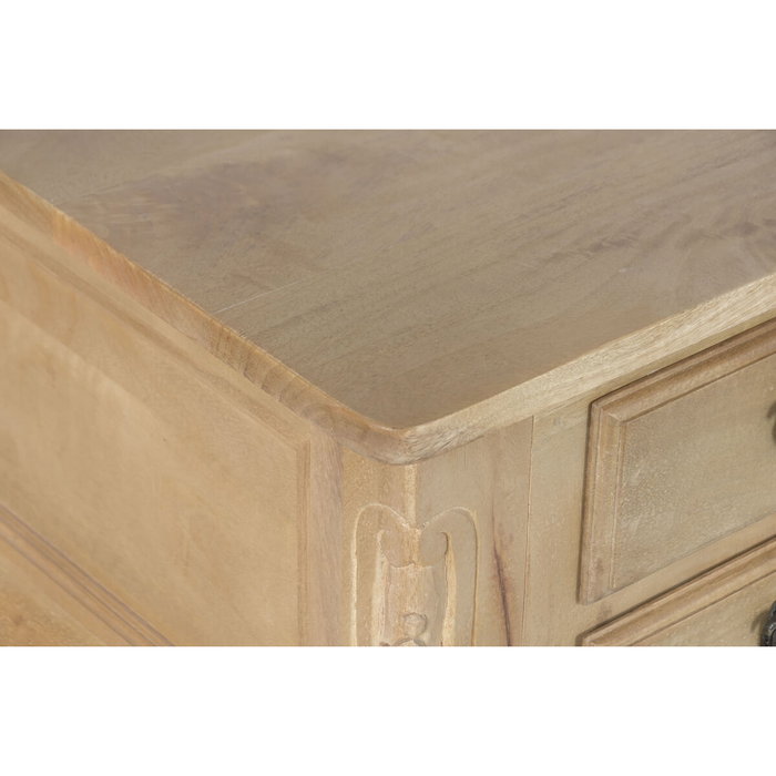 Home ESPRIT Bureau Blanc Naturel Bois