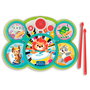 Clementoni Batería De Los Animales 17598 - Jouet musical bébé avec 4 zones actives et 3 modes de jeu - Pour enfants dès 9 mois
