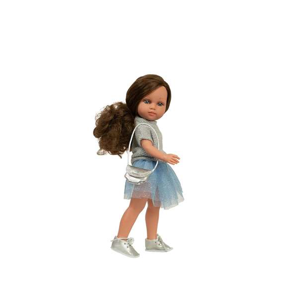 Muñecas Arias - Poupée Elegance 36 cm Chic Kids Carlota avec cheveux, corps en vinyle, pour enfants à partir de 3 ans Muñecas Arias - Poupée Elegance 36 cm Chic Kids Carlota avec cheveux, corps en vinyle, pour enfants à partir de 3 ans