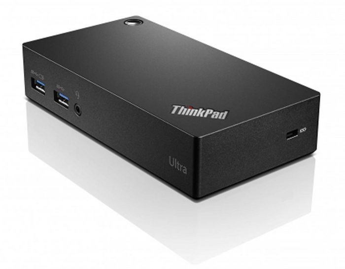 Lenovo ThinkPad USB 3.0 Ultra Dock - Station d'accueil universelle USB 3.0 avec ports DisplayPort, Gigabit Ethernet et charge USB pour clavier AZERTY (Italie) Lenovo ThinkPad USB 3.0 Ultra Dock - Station d'accueil universelle USB 3.0 avec ports DisplayPort, Gigabit Ethernet et charge USB pour clavier AZERTY (Italie)