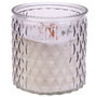 The Candle Factory Bougie Parfumée en Verre avec Mèches en Bois