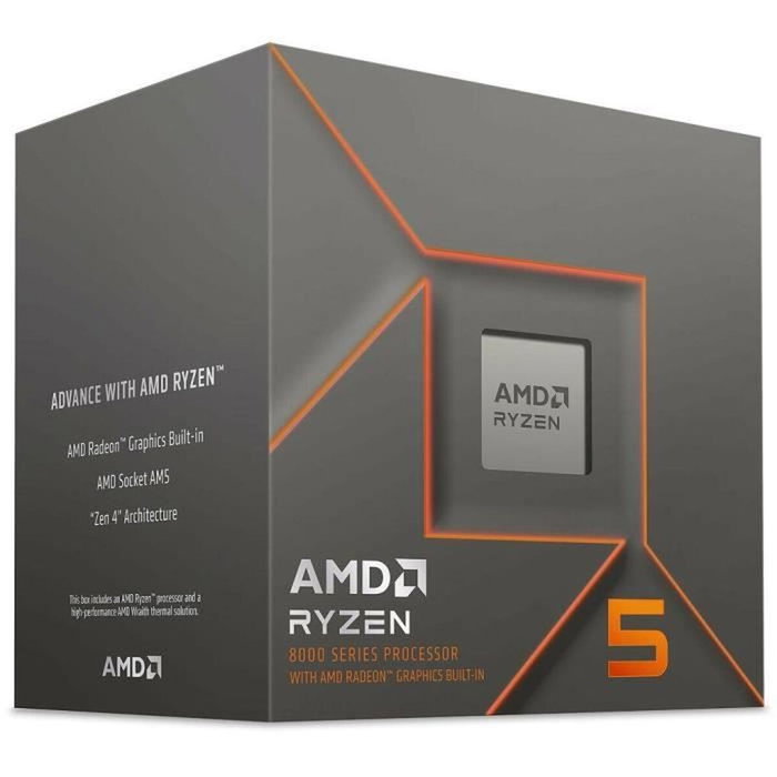 Processeur AMD Ryzen 5 8500G AMD AM5 Processeur AMD Ryzen 5 8500G AMD AM5