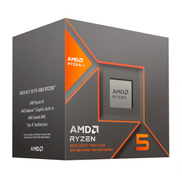 AMD Ryzen 5 8500G Processeur 6 Cœurs 12 Threads 5 GHz Socket AM5 16MB Cache DDR5 AMD Radeon 740M Graphique Intégré