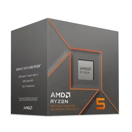 AMD Ryzen 5 8500G Processeur avec Ventilateur Wraith Stealth, 6 Coeurs, 12 Threads, 3.5 GHz jusqu'à 5.0 GHz Boost
