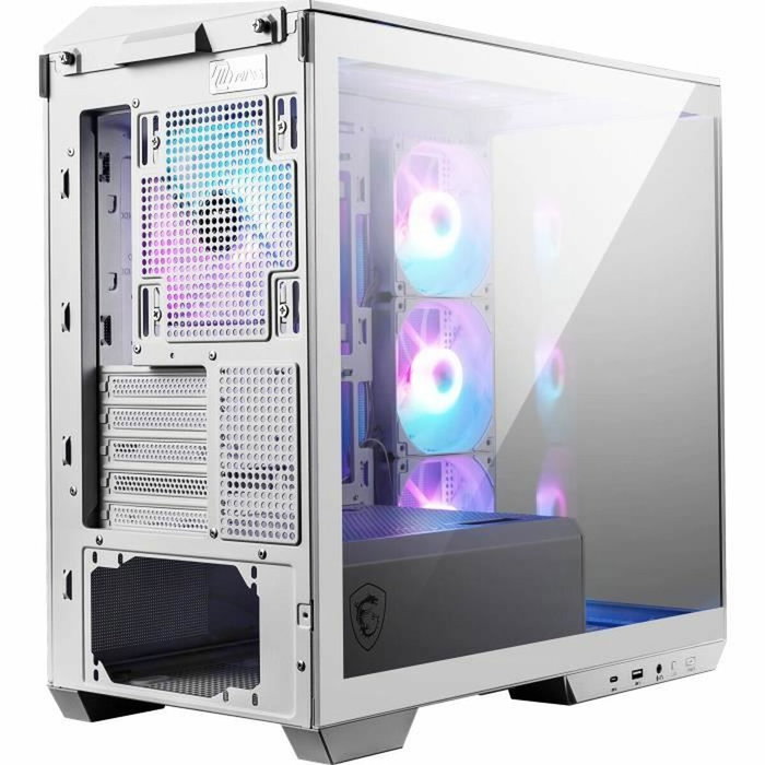 MSI MAG PANO M100R PZ Boîtier PC Gaming Micro Tour Blanc