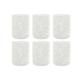 Set de Verres Home ESPRIT Verre Vintage 320 ml (6 Unités)