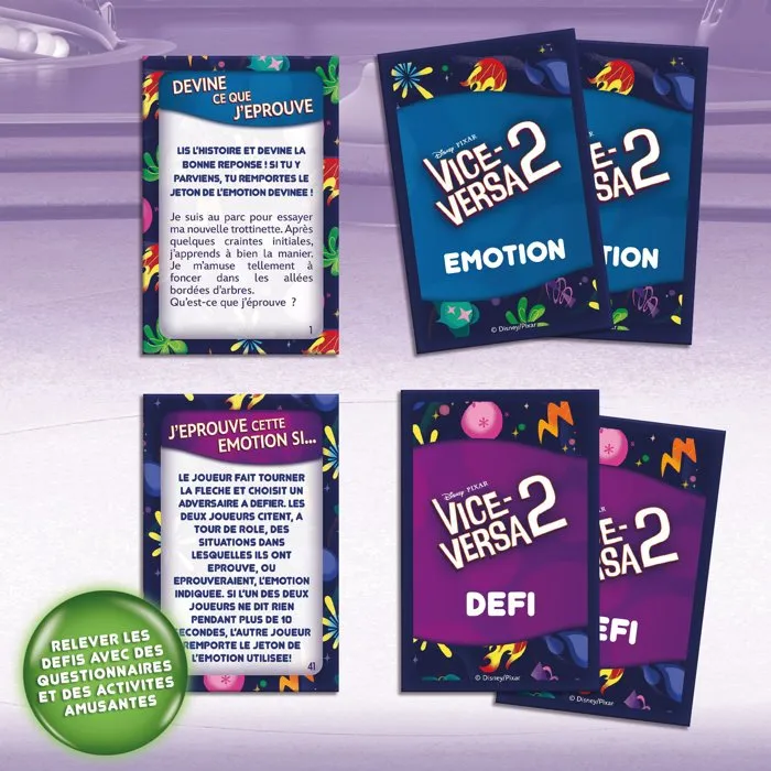 Lisciani Giochi Vice-Versa 2 Le Jeu des Émotions - Jeu de société avec défis interactifs Lisciani Giochi Vice-Versa 2 Le Jeu des Émotions - Jeu de société avec défis interactifs